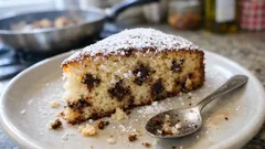 Torta al mascarpone con gocce di cioccolato: alta, soffice e umida al punto giusto