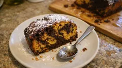 Torta bicolore zucca e cioccolato: marmorizzata, soffice e facile da preparare