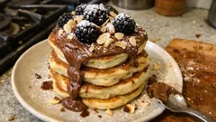 Pancake allo yogurt greco: soffici e proteici, pronti in pochi minuti