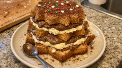 Pandoro alla Nutella e mascarpone: il dolce di Natale veloce che fa scena a tavola
