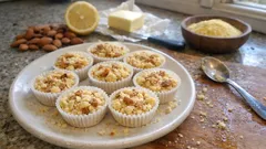 Mini sbrisolone alle mandorle: friabili e profumate, pronte in 20 minuti