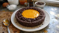 Crostata morbida al cioccolato con crema di zucca: soffice e diversa dal solito