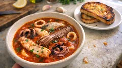 Zuppa di pesce “povero” al pomodoro: il trucco per un sughetto da scarpetta