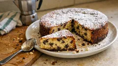Torta ricotta, arancia e cioccolato senza farina: cremosa e pronta in pochi passaggi