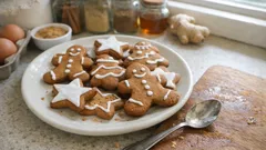 Biscotti pan di zenzero natalizi: impasto facile da stendere e ghiaccia perfetta