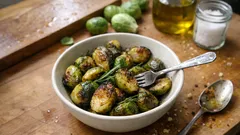 Cavoletti di Bruxelles al forno: il trucco del taglio per una crosticina perfetta