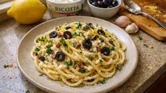 Pasta ricotta e limone: cremosa e profumata, pronta in padella in pochi minuti