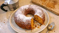 Ciambella di carote in pentola fornetto: soffice e umida, anche senza forno