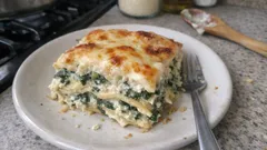 Lasagne ricotta e spinaci: la versione bianca cremosa che resta ben compatta al taglio