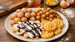Dolci di Carnevale in friggitrice ad aria: un impasto, quattro classici (frappe incluse)