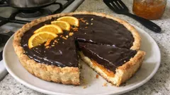 Torta cioccolato e arancia con ganache: facile, elegante e perfetta al taglio