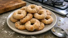 Taralli dolci al vino bianco: ricetta senza burro, croccanti e friabili
